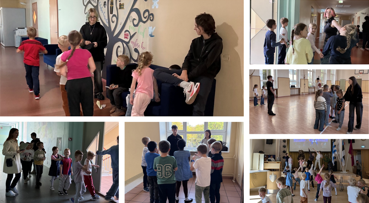YEAR 10-2 PUPILS WELCOMED PUPILS FROM YEAR 1 TO THE SCHOOL FAMILY