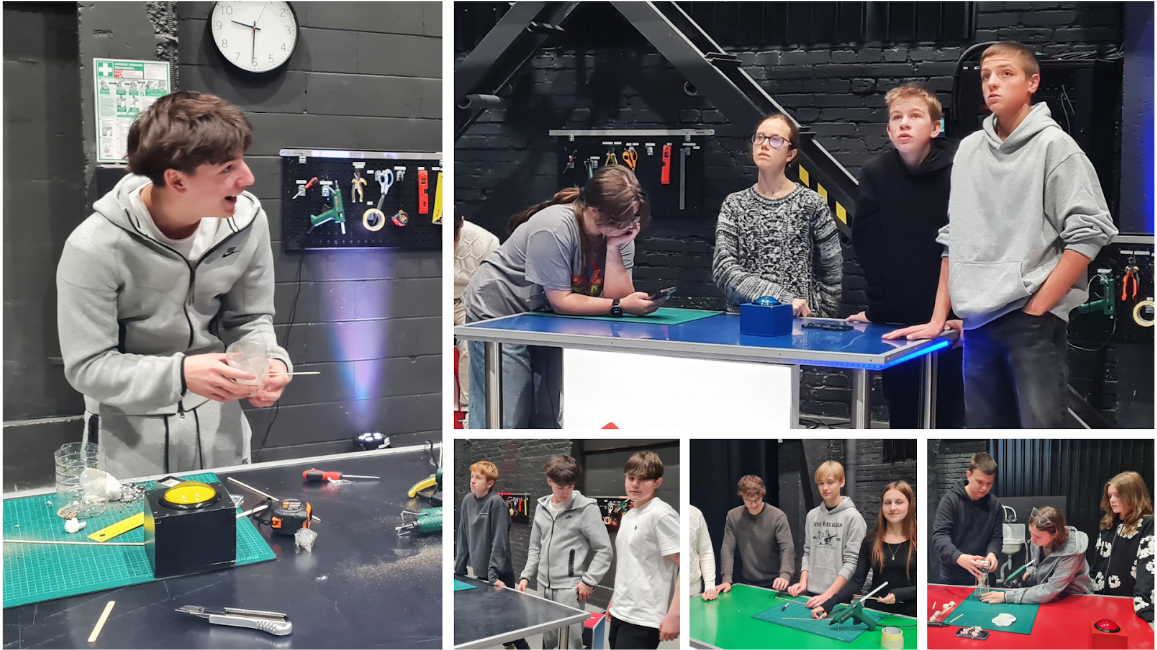 CLASS 9B VISITED THE ROCKET69 SCIENCE STUDIOS