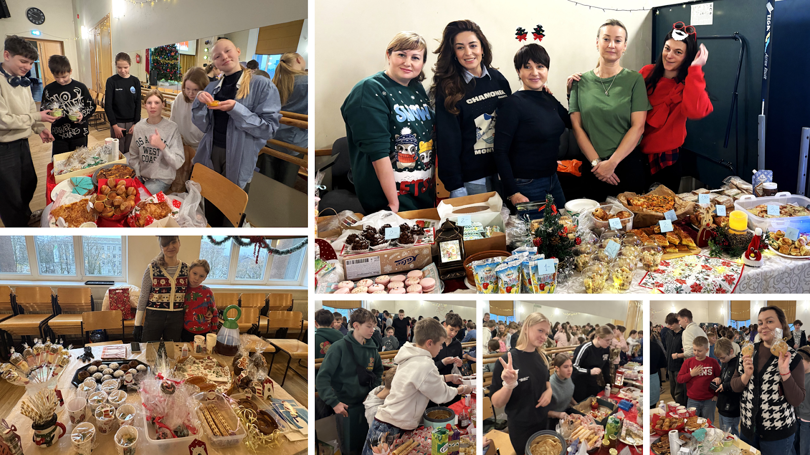 CHRISTMAS SALE HELPED SICK CHILDREN